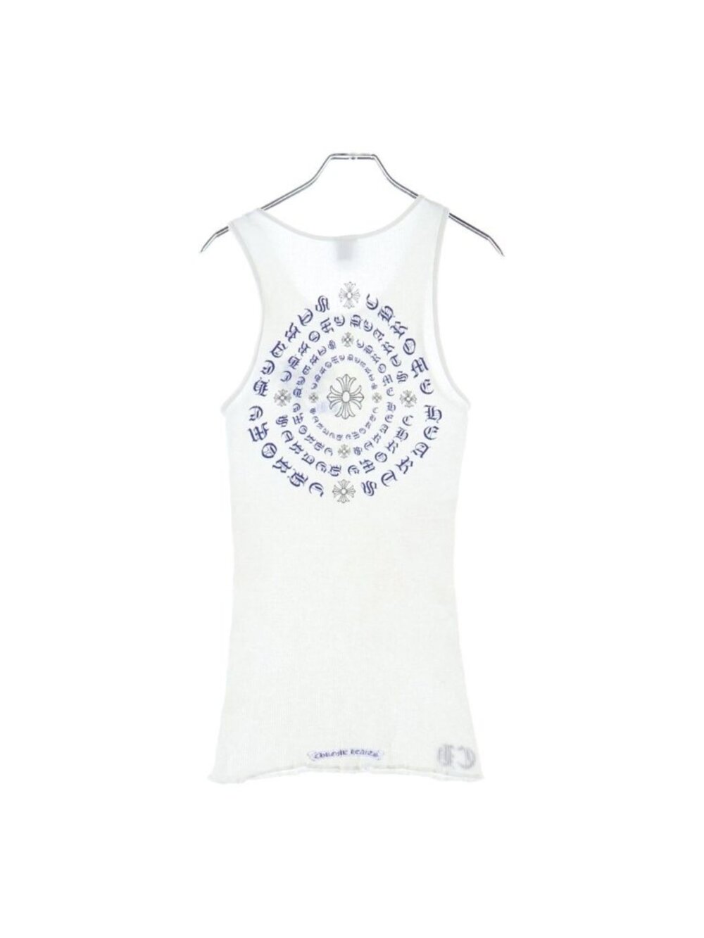 Chrome Hearts CH Plus Logo Print Tank Top White